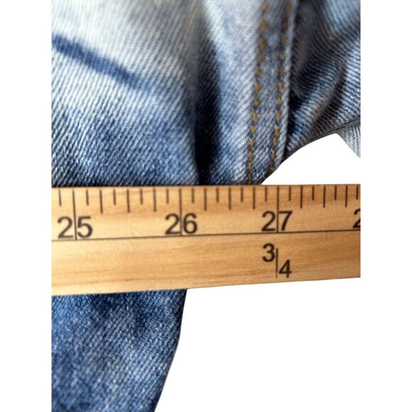 Fashion Nova Nonstop Denim Jacket Acid Wash Size 1X Ombré Cropped Long Sleeve - Picture 13 of 15